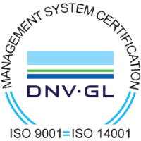 ISO 9001 and 14001 logo